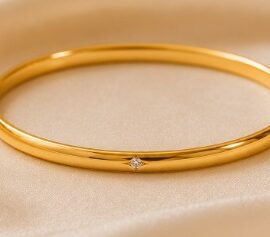 Gold Bangle